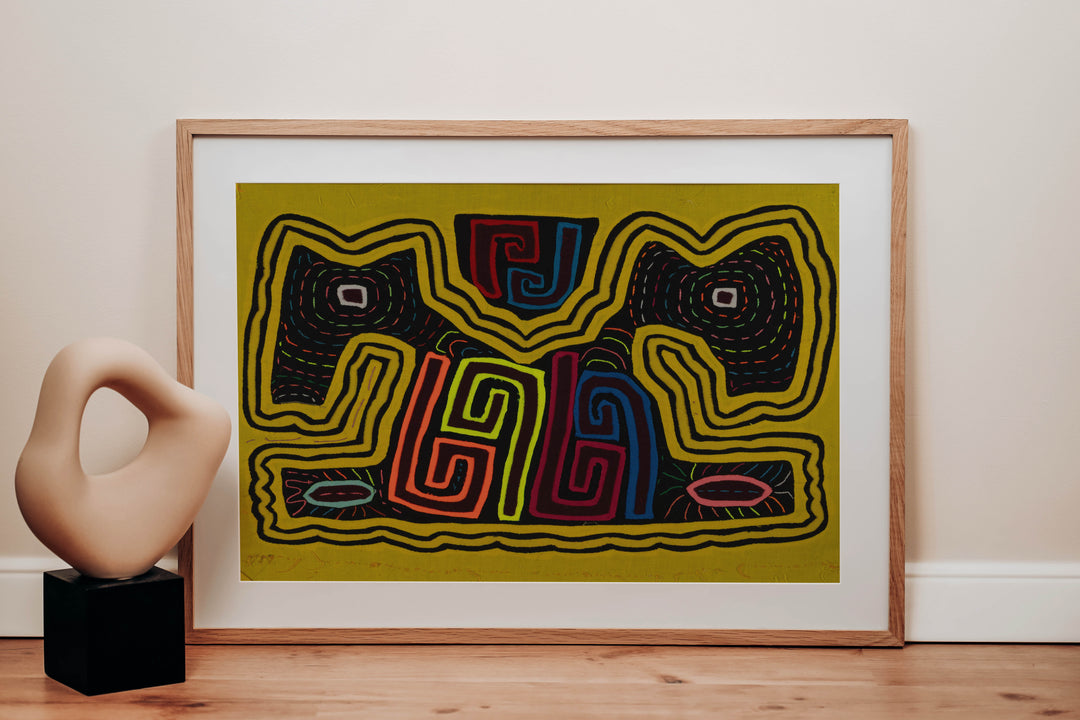 Traditional Weird Yellow Puppy Dog Mola