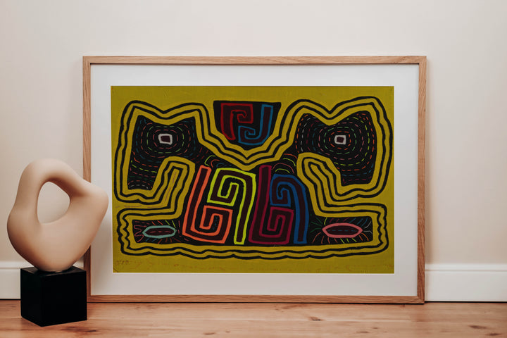 Traditional Weird Yellow Puppy Dog Mola