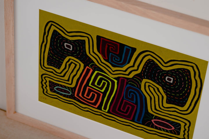 Traditional Weird Yellow Puppy Dog Mola