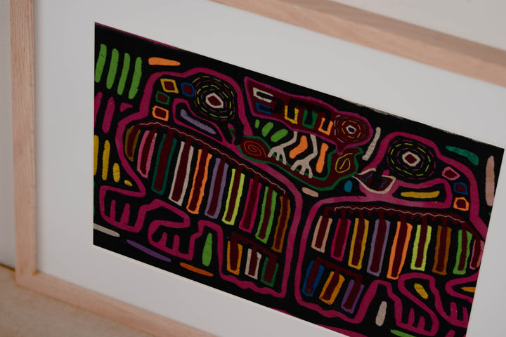 Traditional Multi-Color Family Affair Mola