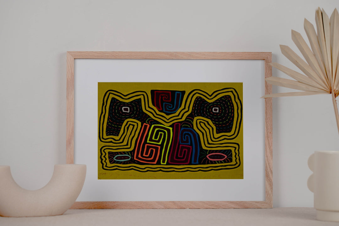 Traditional Weird Yellow Puppy Dog Mola