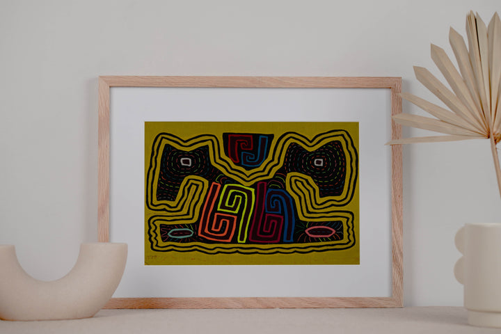 Traditional Weird Yellow Puppy Dog Mola