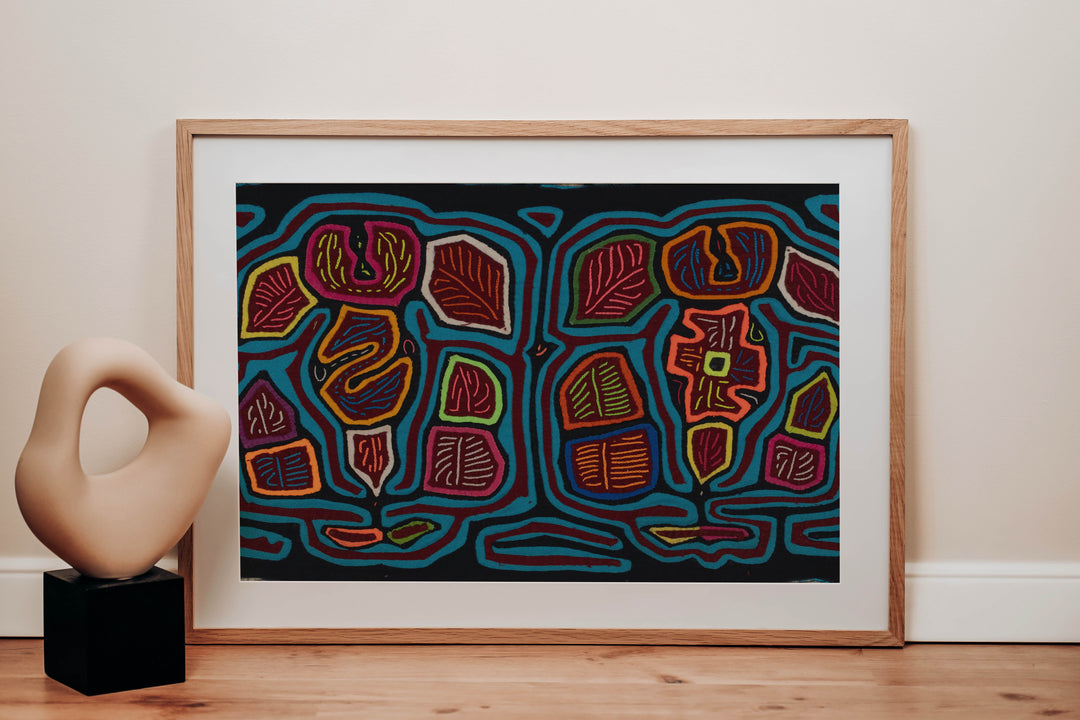 Traditional Multi-Color Garden Of Eden Mola