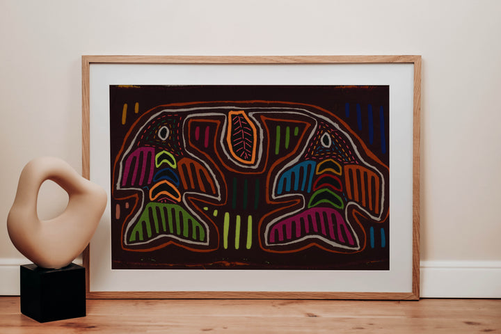 Classic Multi-Color Hummingbird Kiss Mola