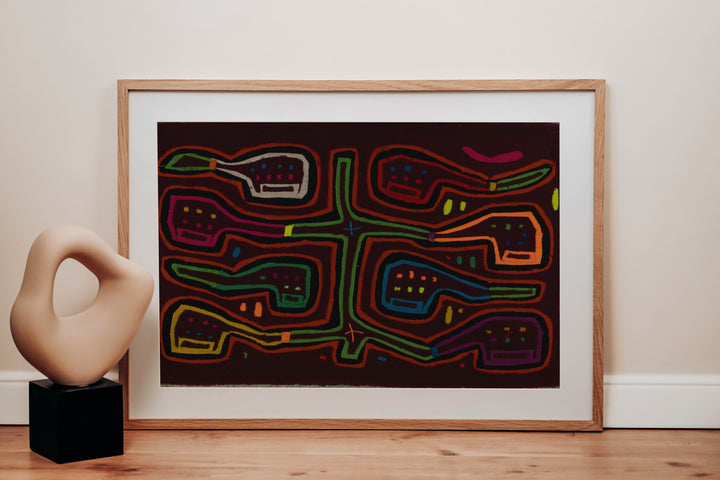 Maroon Smoking Pipe Mola