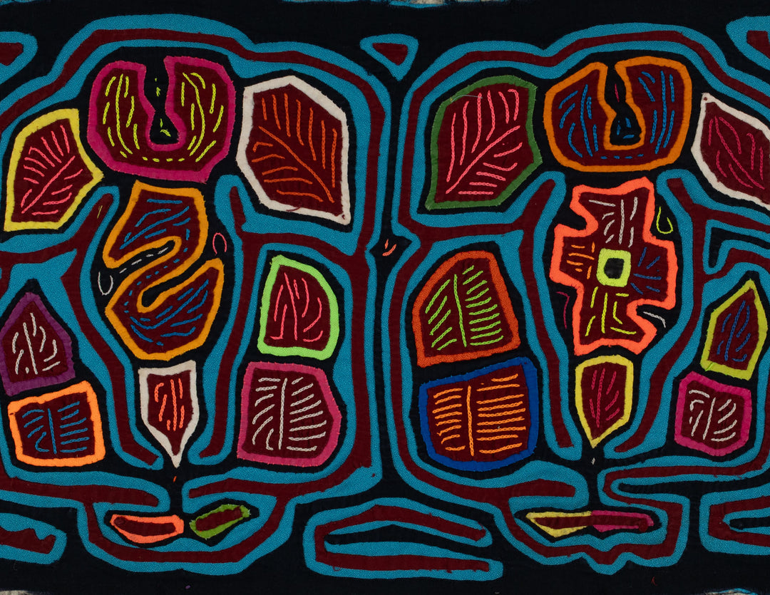 Traditional Multi-Color Garden Of Eden Mola