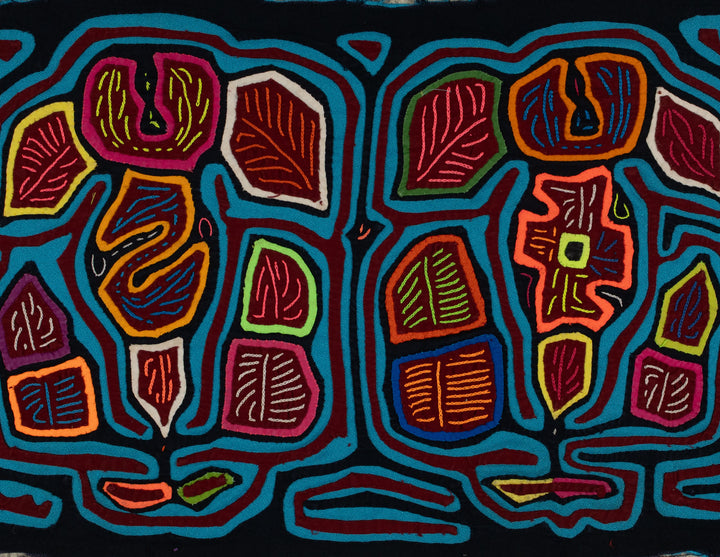 Traditional Multi-Color Garden Of Eden Mola