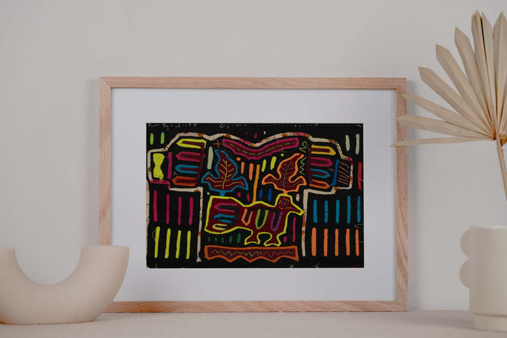 Vintage Lost Bird In Jungle Mola