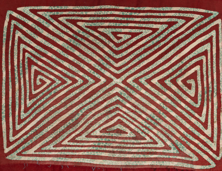 Vintage Maroon Classic Design Mola