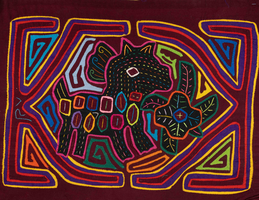 Burgundy And Gold Fancy Pony Horse Mola