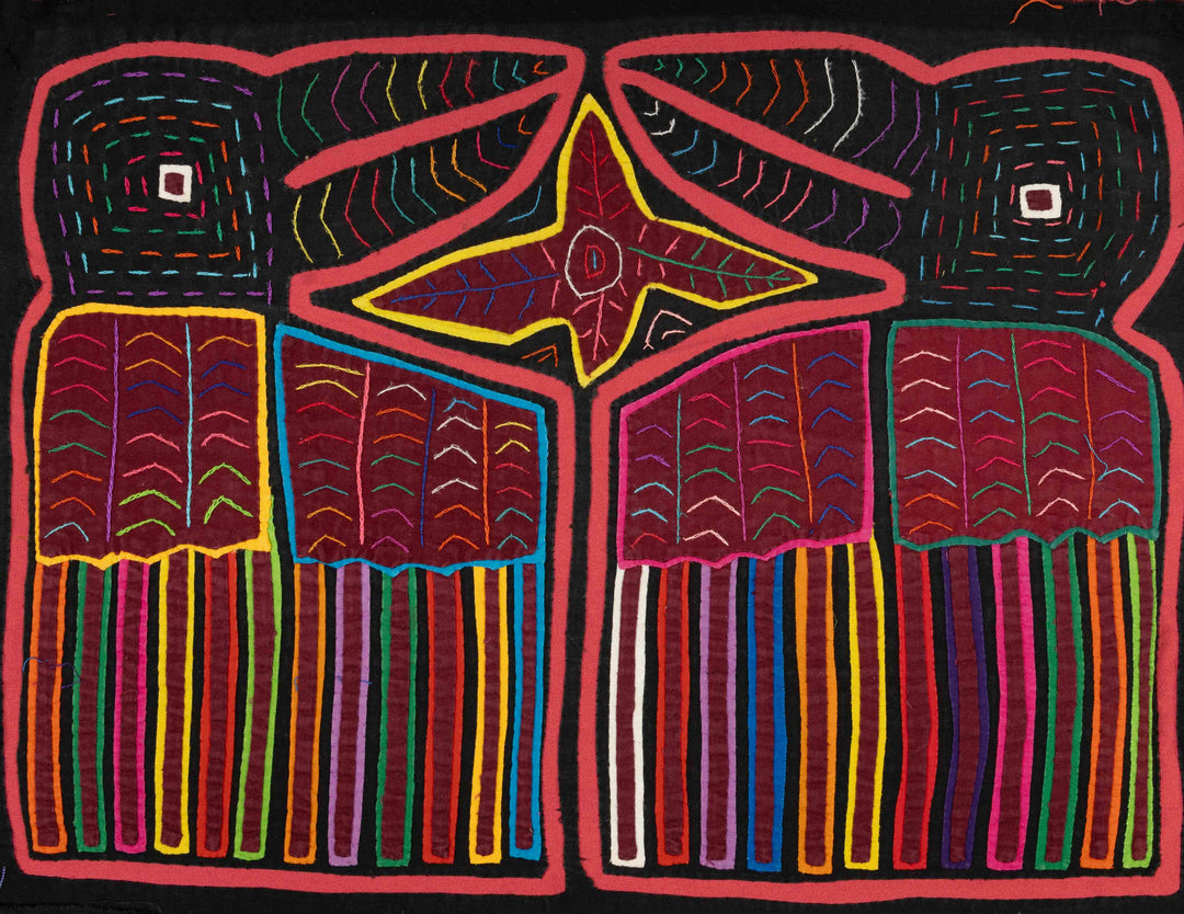 Black And Red Deep Jungle Woodpecker Mola