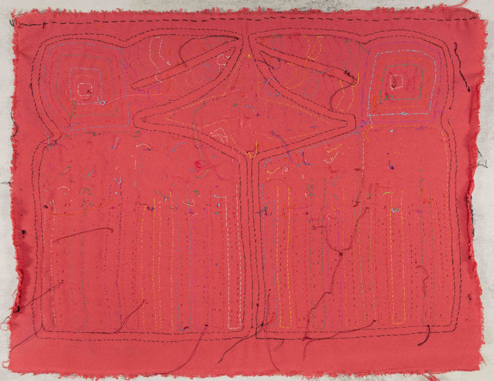 Black And Red Deep Jungle Woodpecker Mola