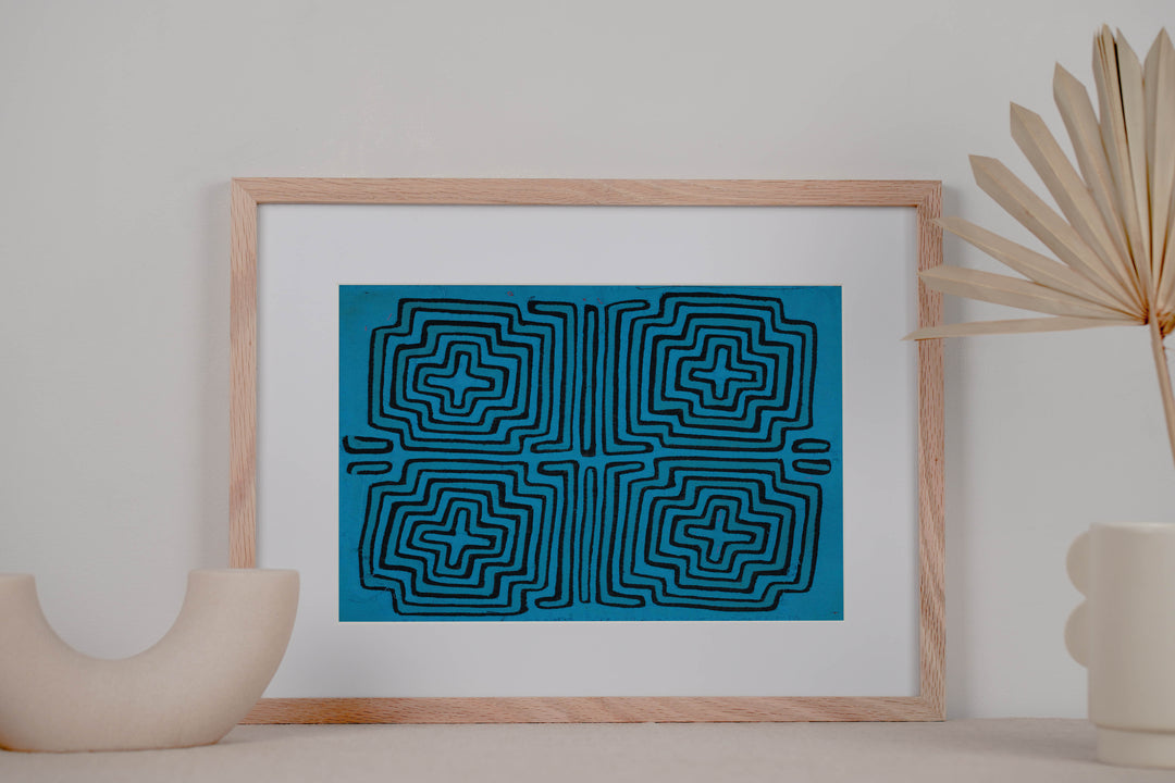 Blue And Black Classic Design Mola