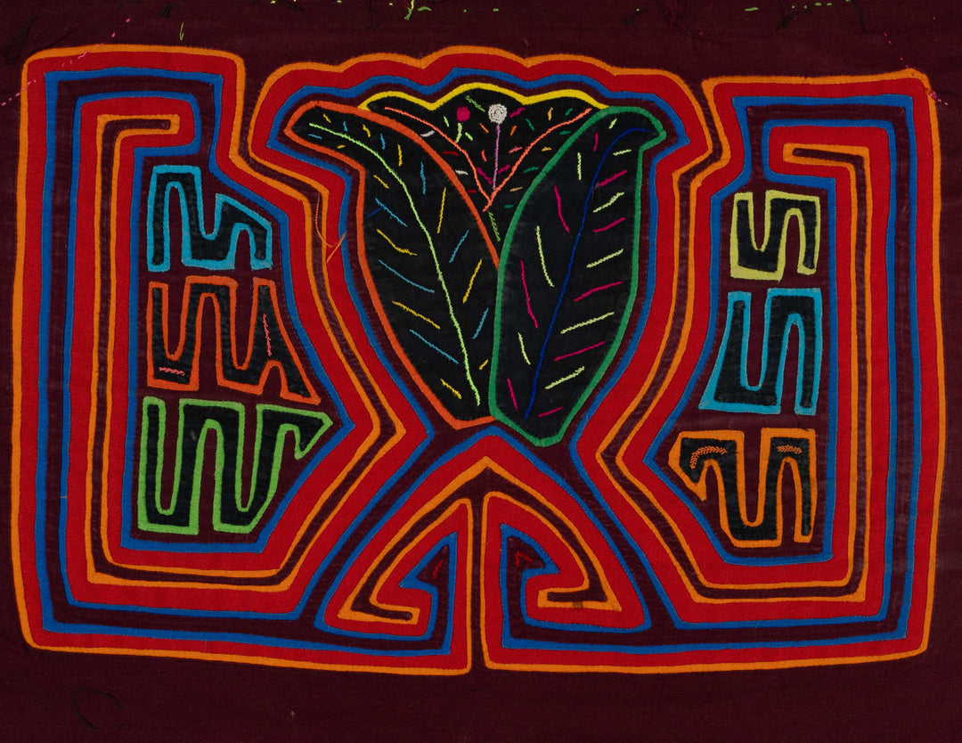 Burgundy And Red Tulip Flower Mola