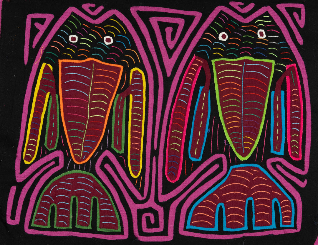 Black And Purple Fishy Martian Mola