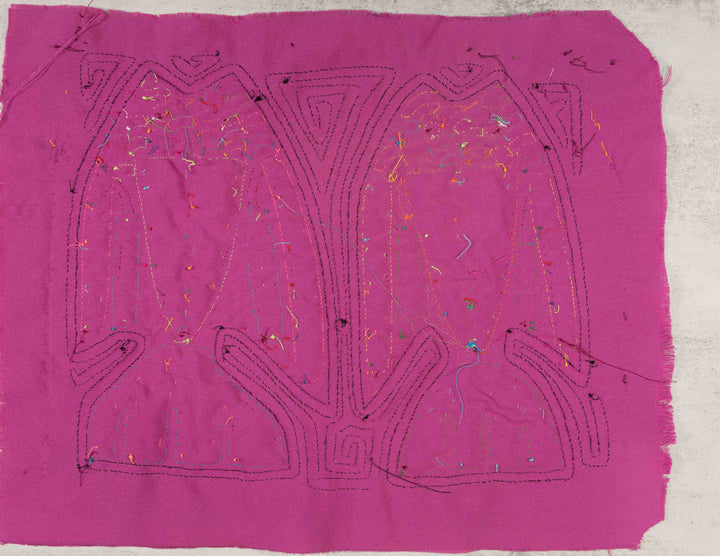 Black And Purple Fishy Martian Mola