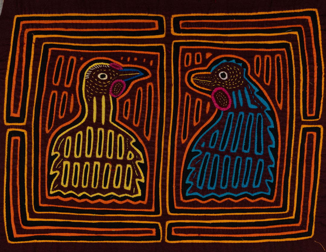 Orange Black And Gold Rare Bird Mola