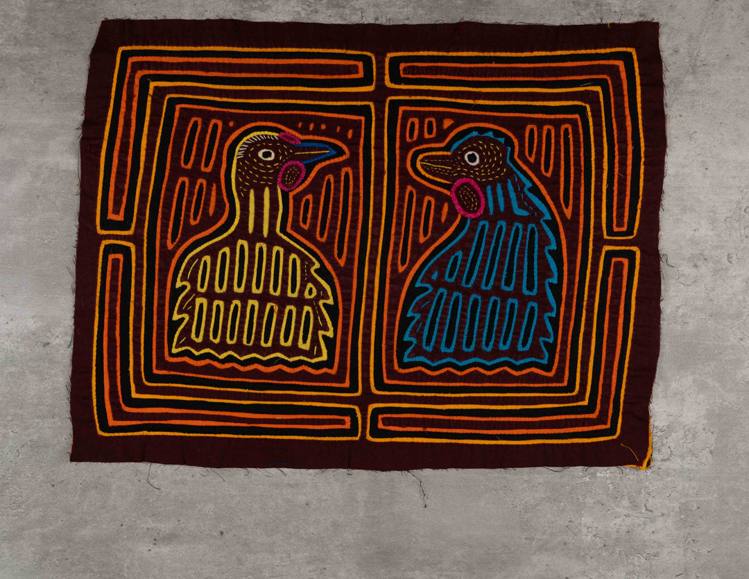 Orange Black And Gold Rare Bird Mola