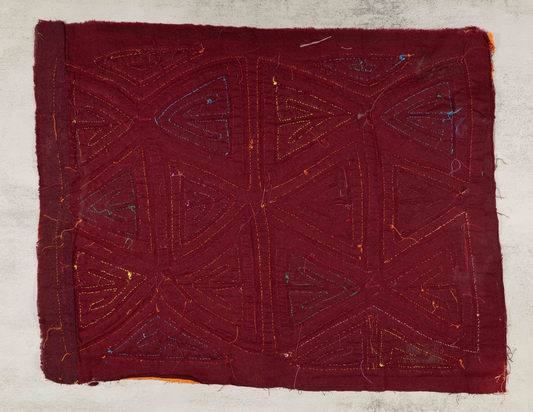 Orange And Burgundy Bowtie Mola