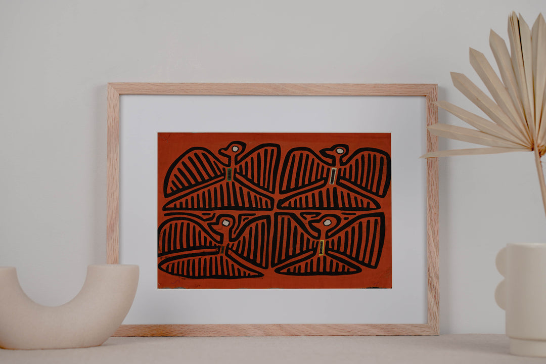 Orange And Black Thunderbird Mola