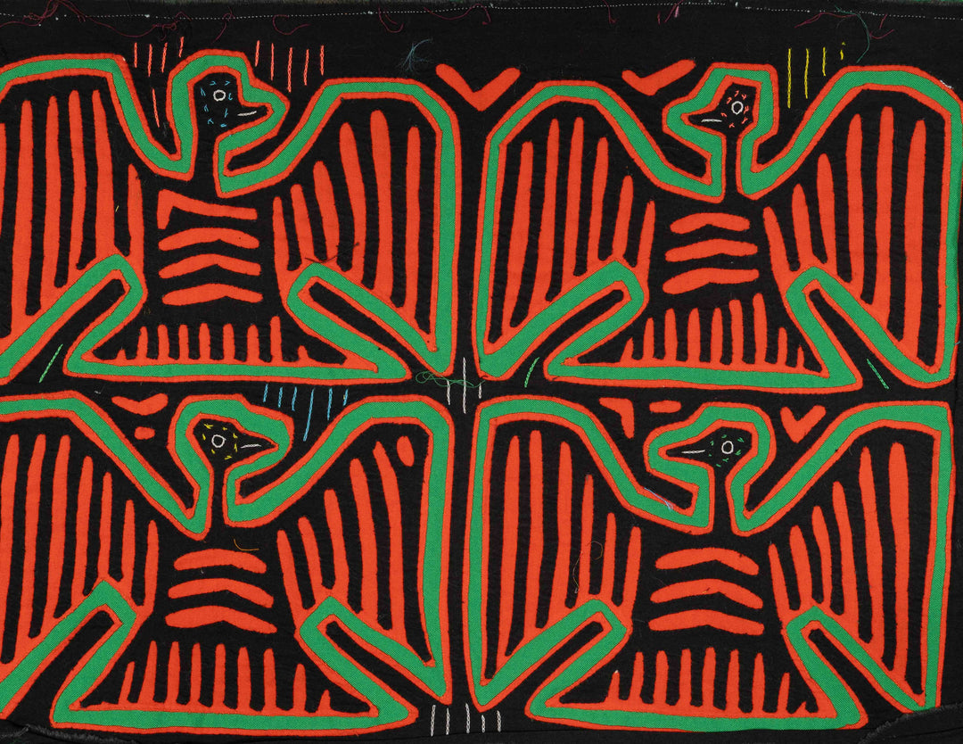 Black Orange And Green Thunderbird Mola