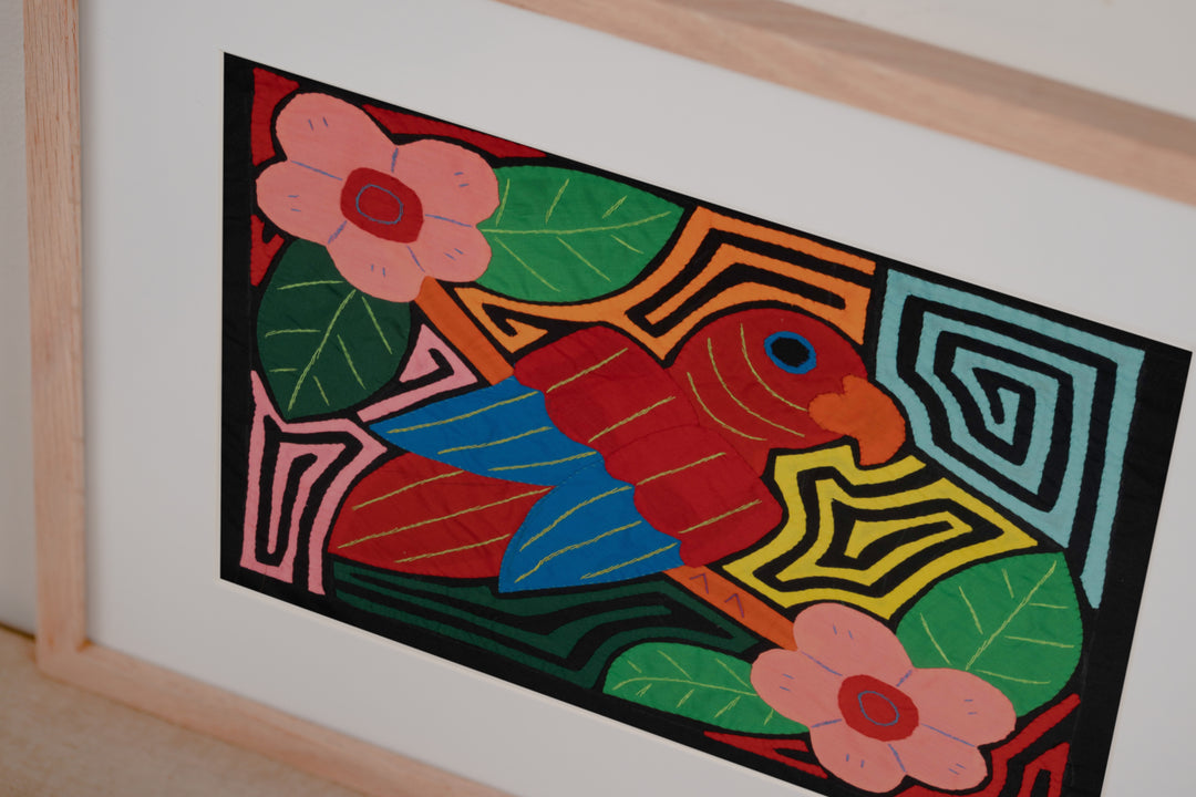 Red And Blue Macaw Parrot Bird Mola