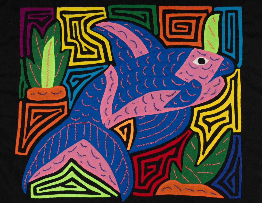 Blue And Pink Dolphin Mola