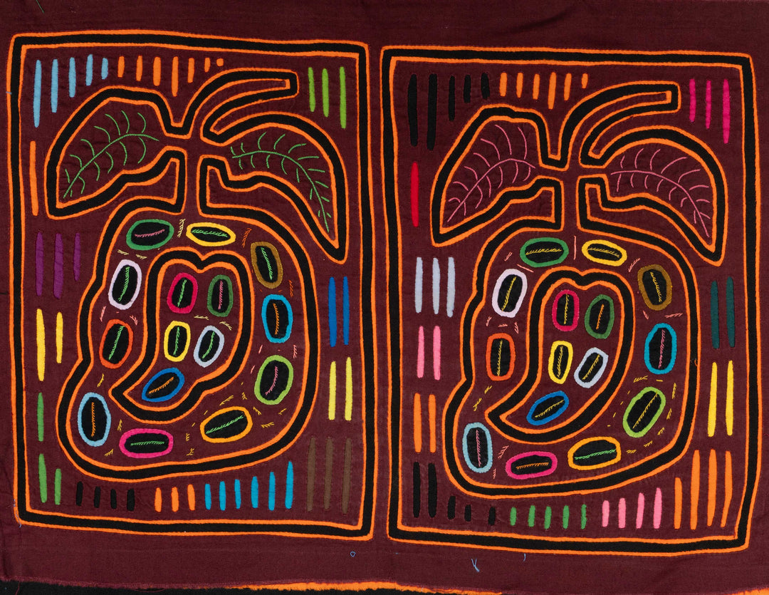 Burgundy And Orange Strawberry Fruit Mola