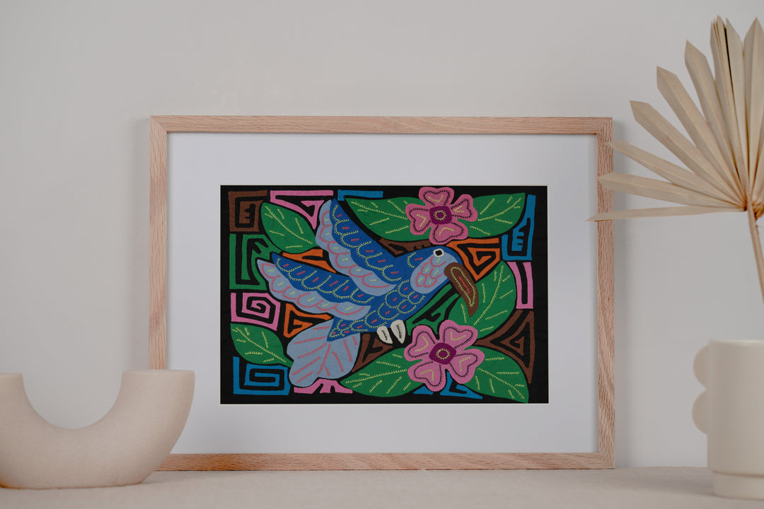 Blue Hummingbird Bird Mola