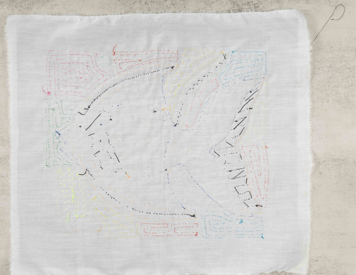 Blue And Gold Tropical Angel Fish Mola