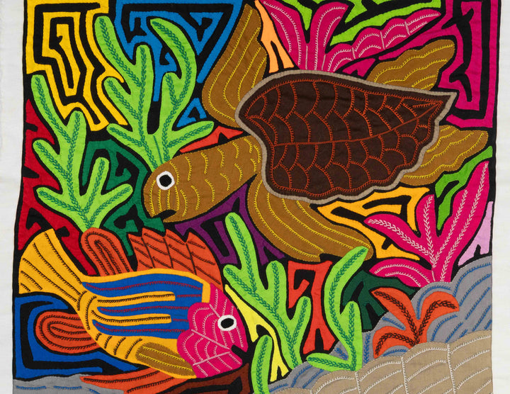 Underwater Turtle And Fish Mola