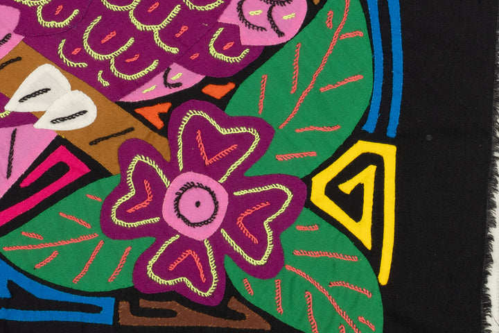 Purple Rainforest Parrot Bird Mola