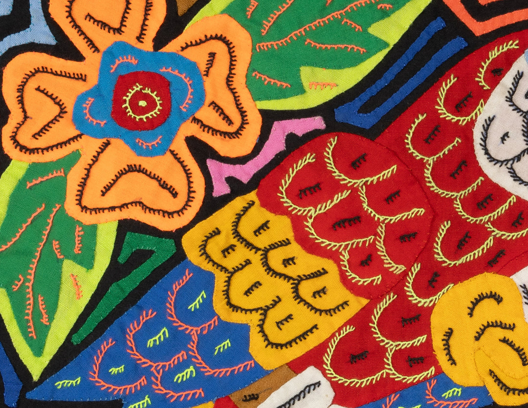 Two Red And Blue Macaw Parrot Bird Mola