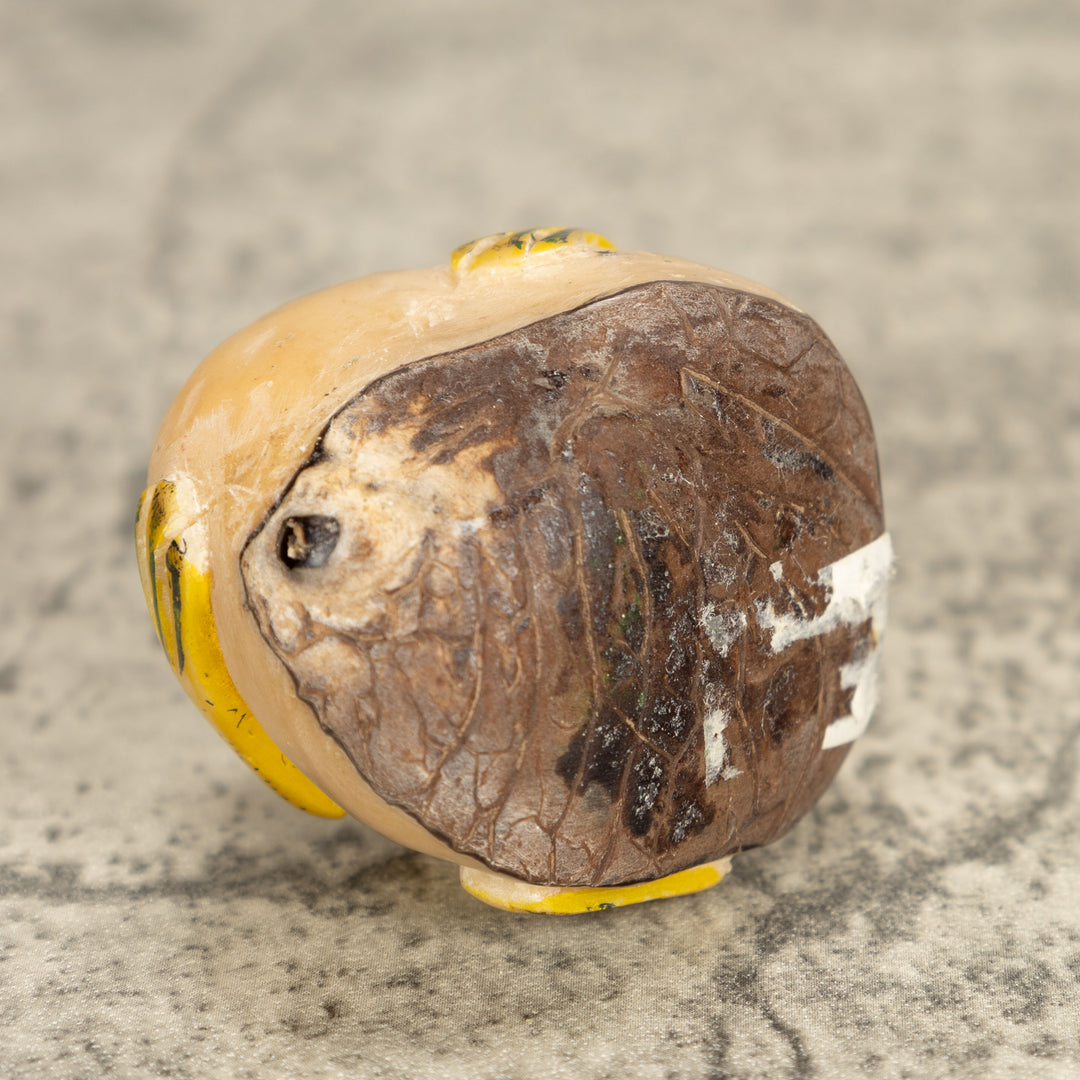 Vintage Frog Tagua Nut Carving