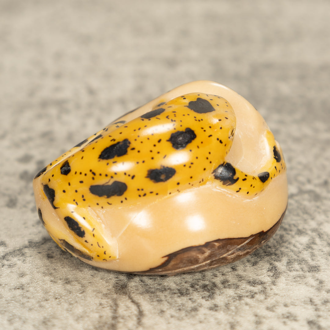 Vintage Frog Tagua Nut Carving