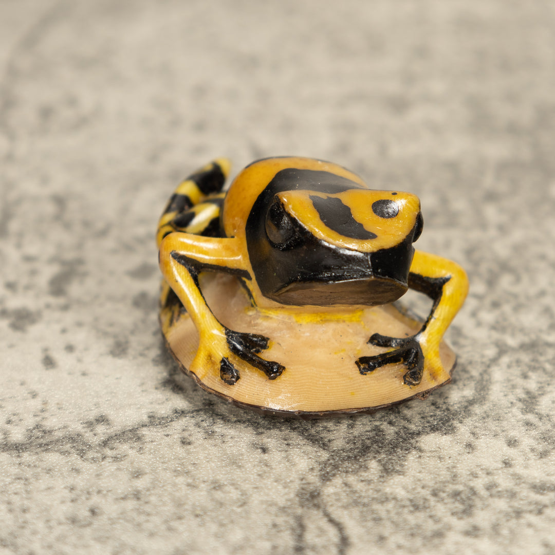 Vintage Frog Tagua Nut Carving