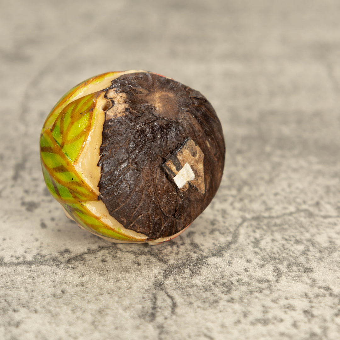 Vintage Poison Dart Tagua Nut Carving