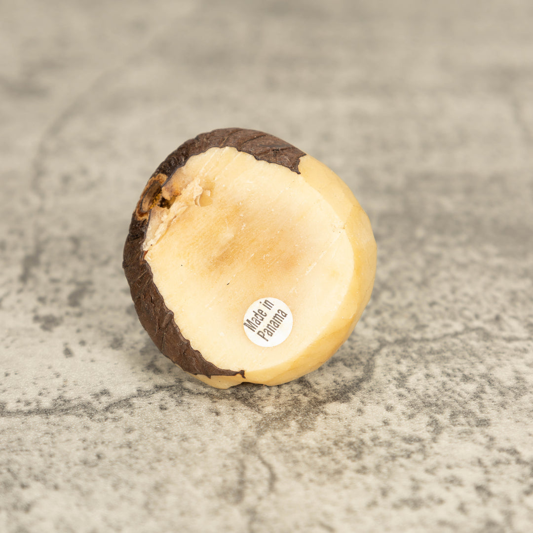 Vintage Poison Dart Tagua Nut Carving