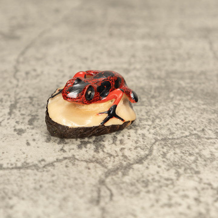 Vintage Poison Dart Tagua Nut Carving