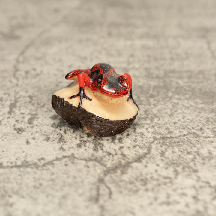 Vintage Poison Dart Tagua Nut Carving