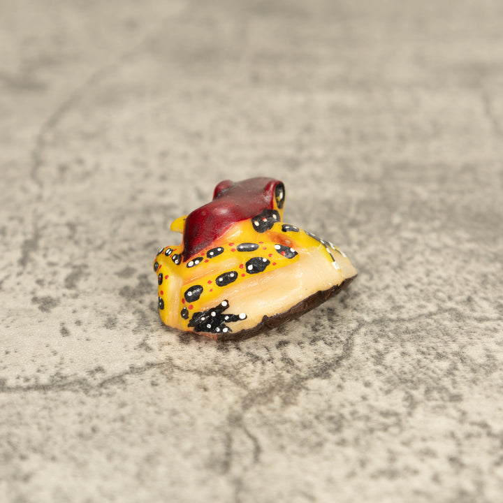 Vintage Poison Dart Tagua Nut Carving