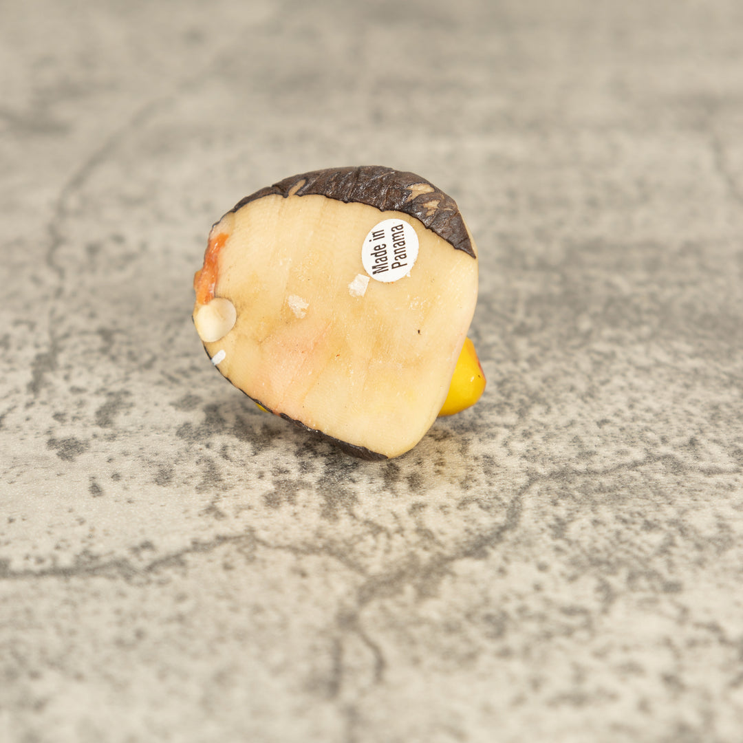 Vintage Poison Dart Tagua Nut Carving