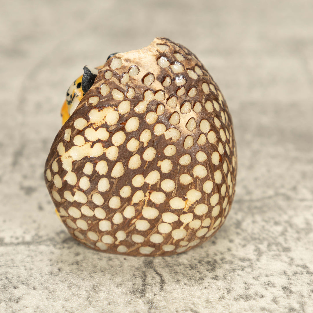 Bengal Tiger Cat Tagua Nut Carving