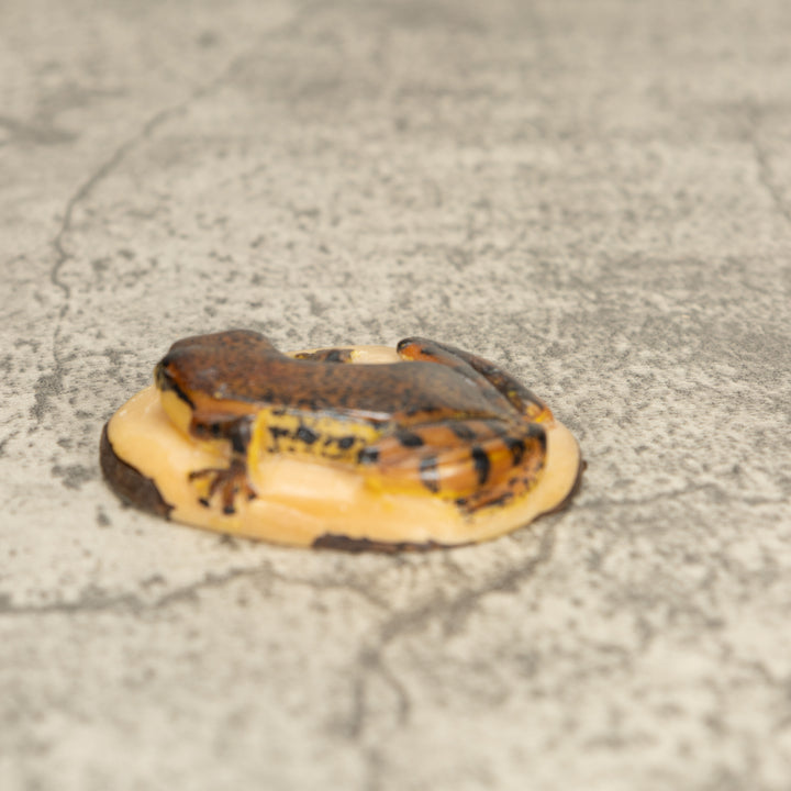 Vintage Poison Dart Tagua Nut Carving