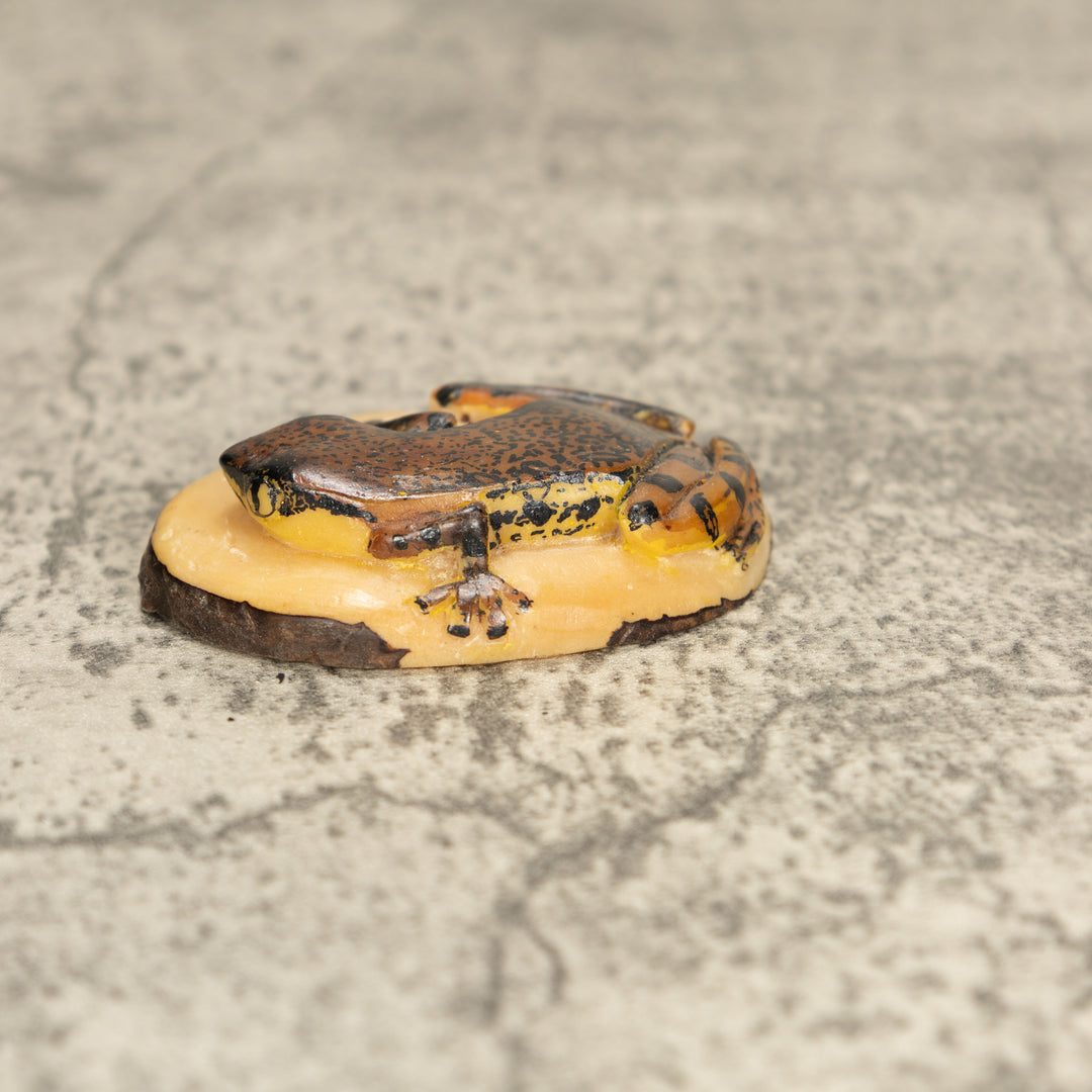 Vintage Poison Dart Tagua Nut Carving