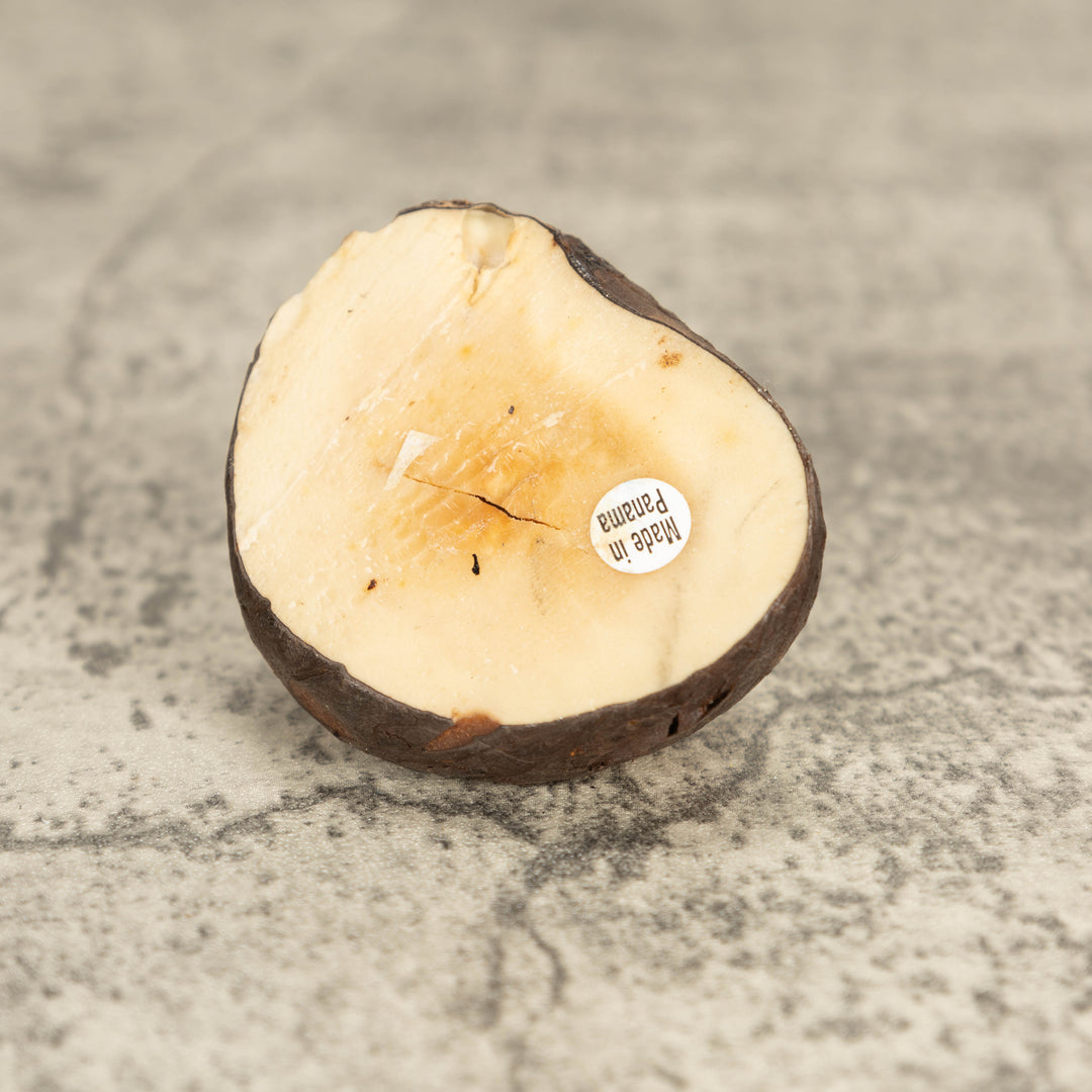 Vintage Poison Dart Tagua Nut Carving