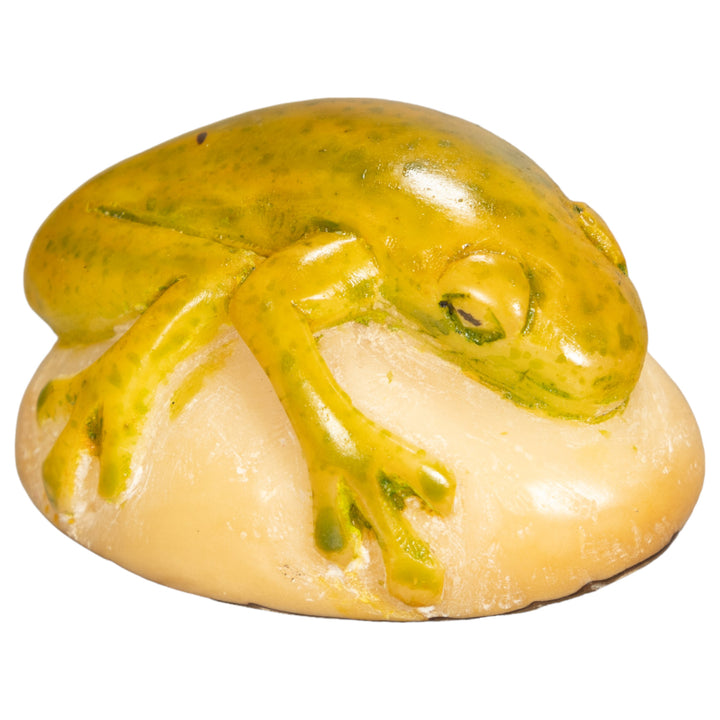 Vintage Poison Dart Tagua Nut Carving