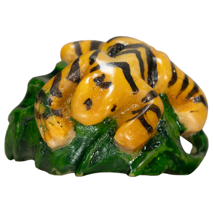 Poison Dart Frog Tagua Nut Carving