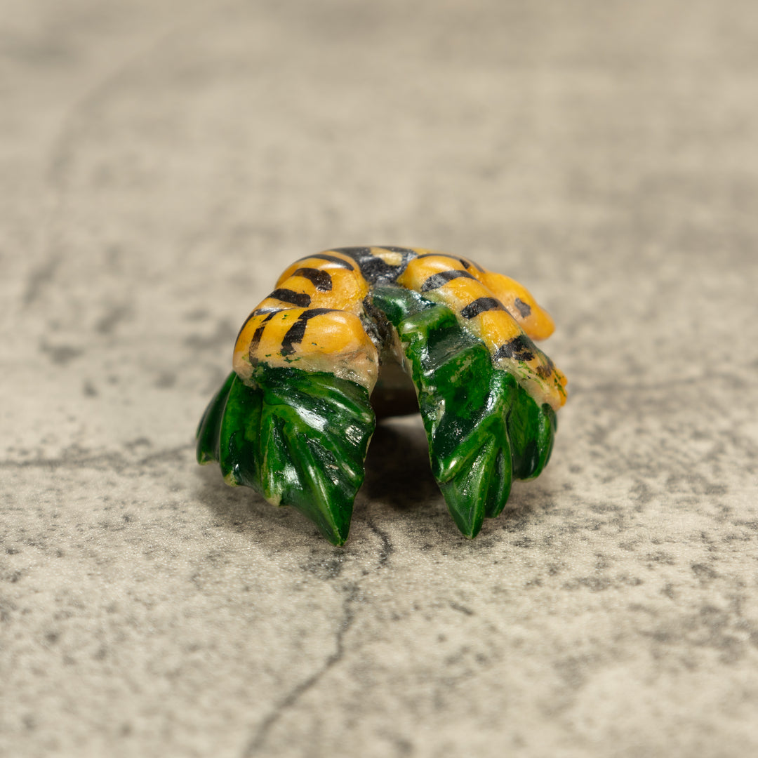 Poison Dart Frog Tagua Nut Carving