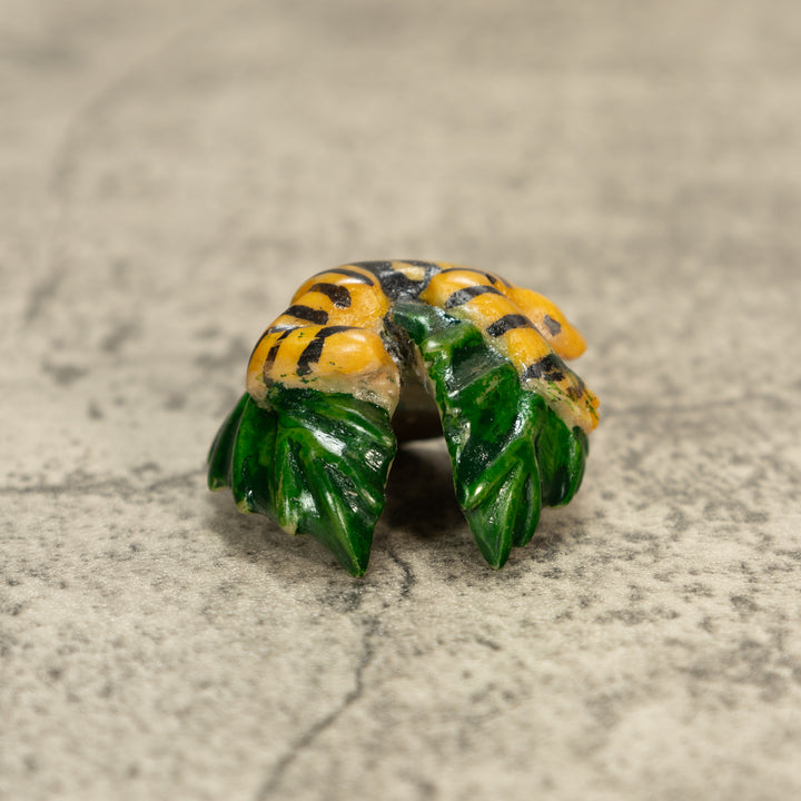 Poison Dart Frog Tagua Nut Carving